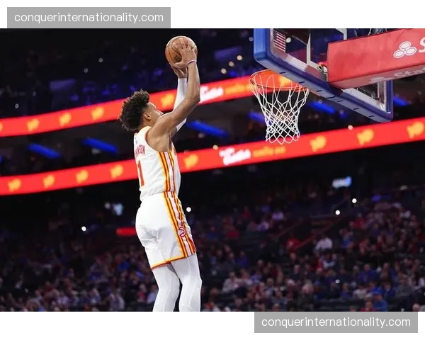 老鹰进攻分布：杰伦约翰逊24分10板8助的全能战术定位